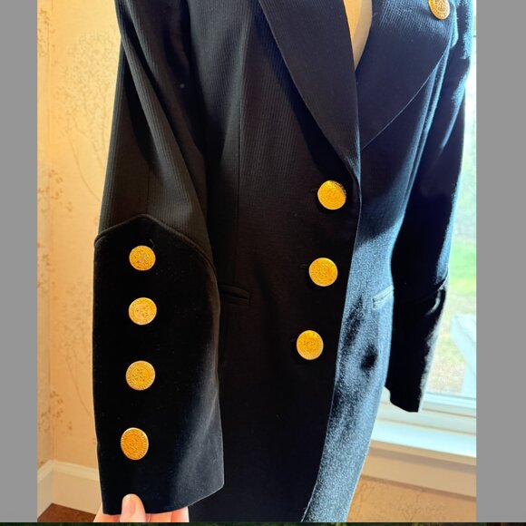Vintage ITEM blazer jacket with gold buttons - Picture 3 of 13
